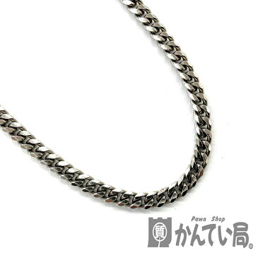 o【中古】喜平ネックレス　Pt850 プラチナ　きへい　 6面　6メンネックレス　50.2g　60cm 　幅4mm　メンズ　レディース　アクセサリー　ジュエリー　《かんてい局小山店》21-4980o-m