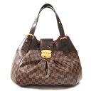 ルイヴィトン バッグ ダミエ（レディース） N【LOUIS VUITTON】ルイヴィトン　システィナGM　N41540　CA5101　ダミエ　エベヌ　レディース　オシャレ　トートバッグ　ハンドバッグ　大容量　普段使い　定番　人気　布袋有　送料無料　特別価格　質屋かんてい局那須塩原店★19-4947n