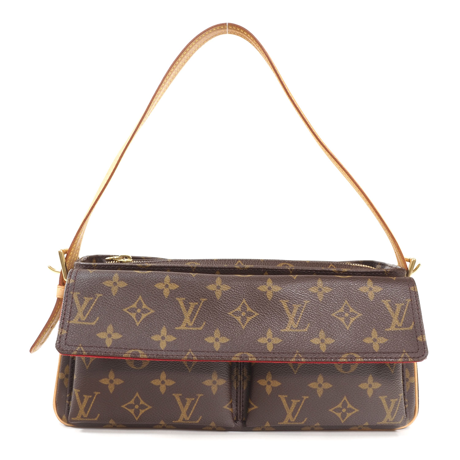 N【LOUIS VUITTON】ルイヴィトン　ヴィバシテMM　M51164　AR0044　モノグラム　ブラウン　レディース　ハンドバッグ　ワンショルダーバッグ　横長バッグ　定番　人気　本体のみ　特別価格　 送料無料　那須塩原店 ★3103140-127n