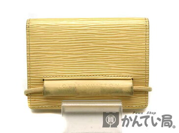 LOUIS　VUITTON【ルイヴィトン】 M6367A パスケース　エピレザー　ヴァニーユ　バニラ系　LV　USED-B【中古】　a18-1554 質屋　かんてい局茜部店