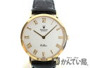 ROLEX【ロレックス】 4112 『チェリーニ』 腕時計 ボーイズ K18YG 18金イエローゴールド 革ベルト レザー 白文字盤 E番 【中古】USED-A 質屋かんてい局春日井店 k17-3811