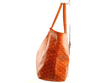 GOYARD 【中古】 USED-B サンルイPM 【ゴヤール】 トートバッグ PVC ポーチ付き オレンジ系 鞄 質屋かんてい局春日井店 K18-5501