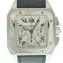 Cartier【カルティエ】　W20090X8　サントス100XL　クロノグラフ　メンズ　自動巻き　 ...