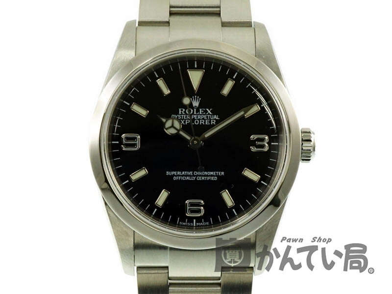 ROLEX【ロレックス】 114270 エクスプローラー1 EXP ステンレス スポーツモデル シンプル メンズ F番 【中古】 質屋 かんてい局春日井店 k19-552