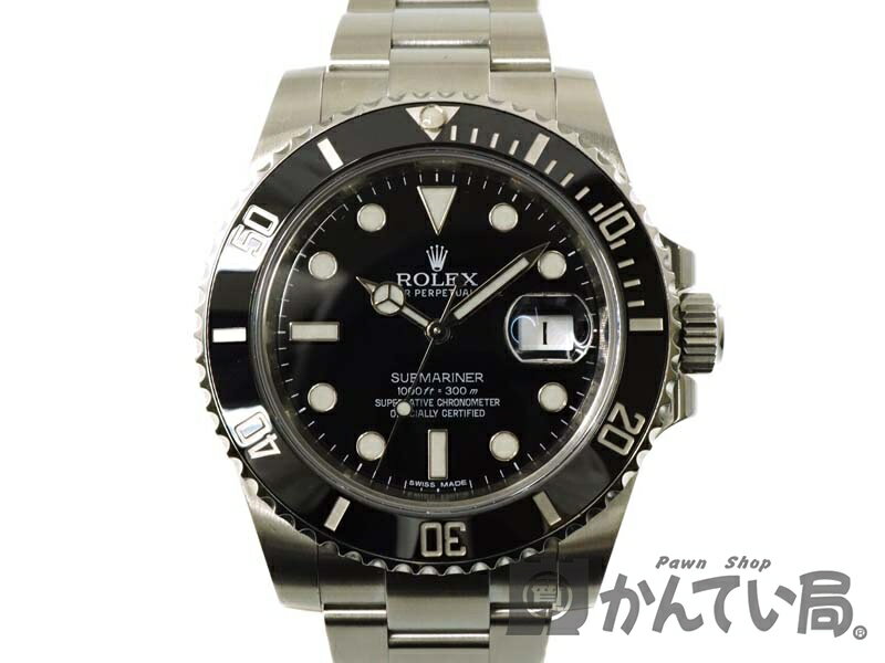 ROLEX【ロレックス】 116610LN サブマリーナ デイト 300m防水 ダイバースウォッチ メンズ ステンレス ランダム USED 【中古】 質屋 かんてい局春日井店 k19-955