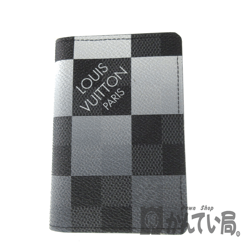 LOUIS　VUITTON【ルイヴィトン】N40411　オーガナイザー・ドゥポッシュ　ダミエ・グラフィット ジャイアント キャンバス　ブランド　ファッション　メンズ　カードケース　小物　ビジネス【中古】USED-SS【未使用】k20-5779　質屋　かんてい局春日井店のサムネイル