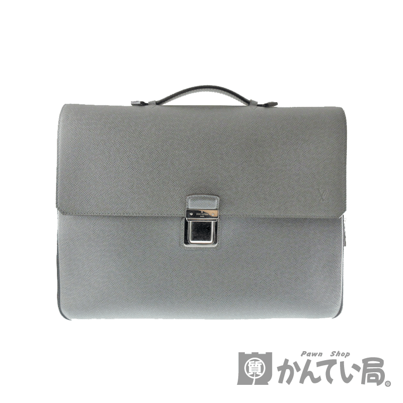 LOUIS VUITTON【ルイヴィトン】M32641　ヴァシリPM　タイガレザー　グレー系　メンズ　ビジネスバッグ　ブランド　ブリーフケース　【中古】USED-AB【7】k20-4501 質屋　かんてい局春日井店のサムネイル