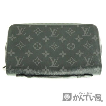 LOUIS VUITTON 【ルイヴィトン】 M61698 【ジッピーXL】 ラウンドファスナー長財布 モノグラム エクリプス セカンドバッグ クラッチバッグ マルチ 多機能 メンズ USED-6 【中古】 質屋かんてい局春日井店 k3101558028902447