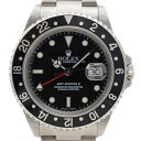 ROLEX【ロレックス】 16710 GMTマスター2 SS 自動巻き　メンズ　GMT 黒　Y番　【保証書付き】　【メンテナンス済】　【中古】 USED-9 質屋かんてい局春日井店 k20-6618