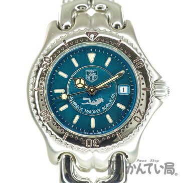 TAG-HEUER【タグホイヤー】 WG131K.BA047 クォーツ ステンレススチール ブルー ガラパゴス モルディブ ボラボラ 500本限定 USED-9 【中古】質屋かんてい局春日井店 k3100214928900001
