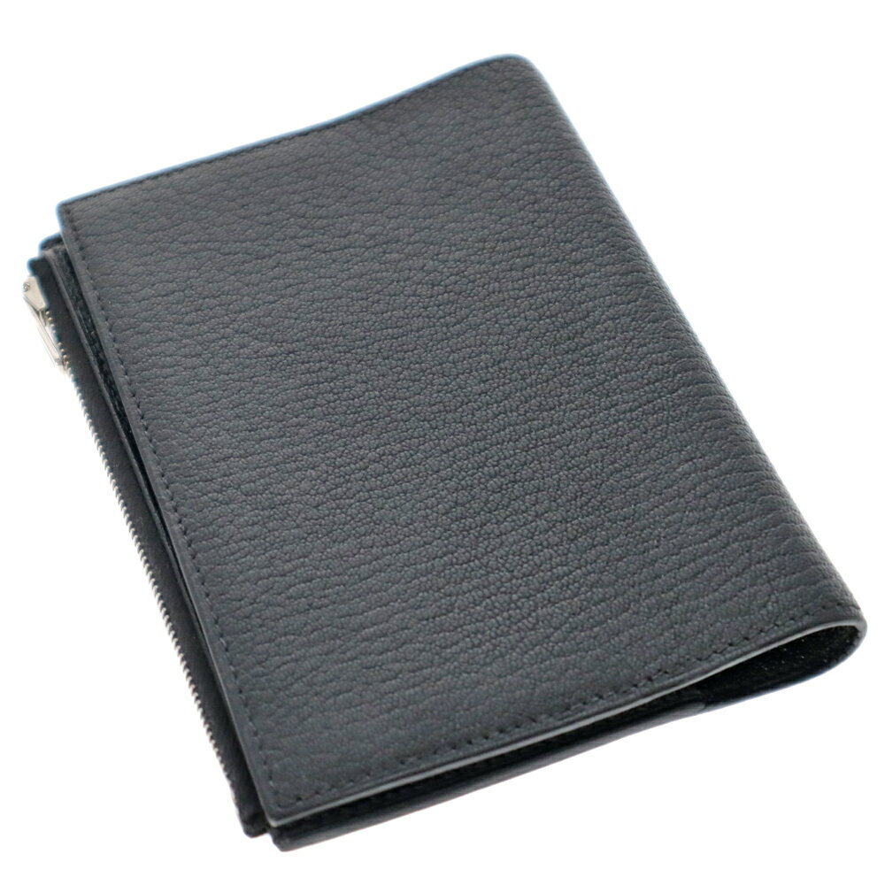 HERMES【エルメス】EAジップGM 手帳カバー コインケース レザー ダイアリー ファスナー付 ブラック系 シルバー金具 D刻印 2019年製造 レディース メンズ ユニセックス ビジネス【中古】USED-8 質屋かんてい局春日井店 k21-5028のサムネイル