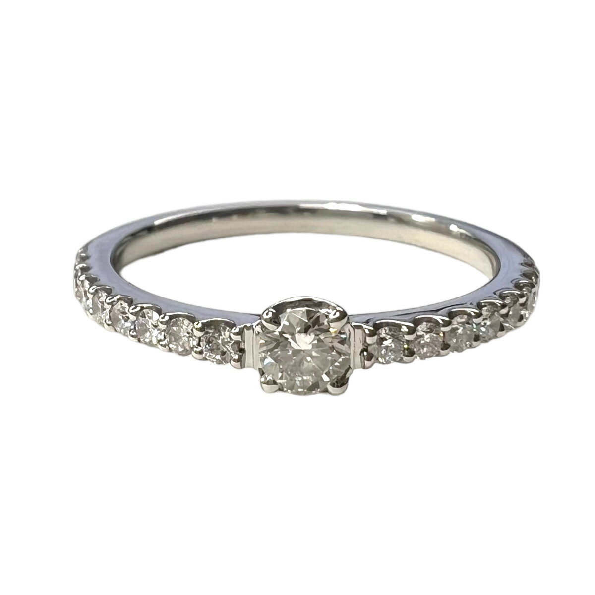 スタージュエリー Star Jewelry ダイヤモンド付リング 指輪 プラチナ900【中古】のサムネイル