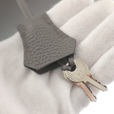 HERMES【エルメス】バーキン35 ハンドバッグ トリヨンクレマンス(推定)エタン(推定)グレー系 本革 レザー 高級 ラグジュアリー シルバー金具 レディース メンズ ユニセックス D刻印(2019年)【中古】USED-10【特上品】質屋かんてい局春日井店 k21-135