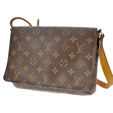 LOUIS VUITTON【ルイヴィトン】M51257 ミュゼットタンゴS ショルダーバック ショートショルダータイプ モノグラムキャンバス ブラウン系 カバン 鞄 ブランドバッグ メンズ レディース ユニセックス 【中古】 USED-6 質屋かんてい局春日井店 k22-3609