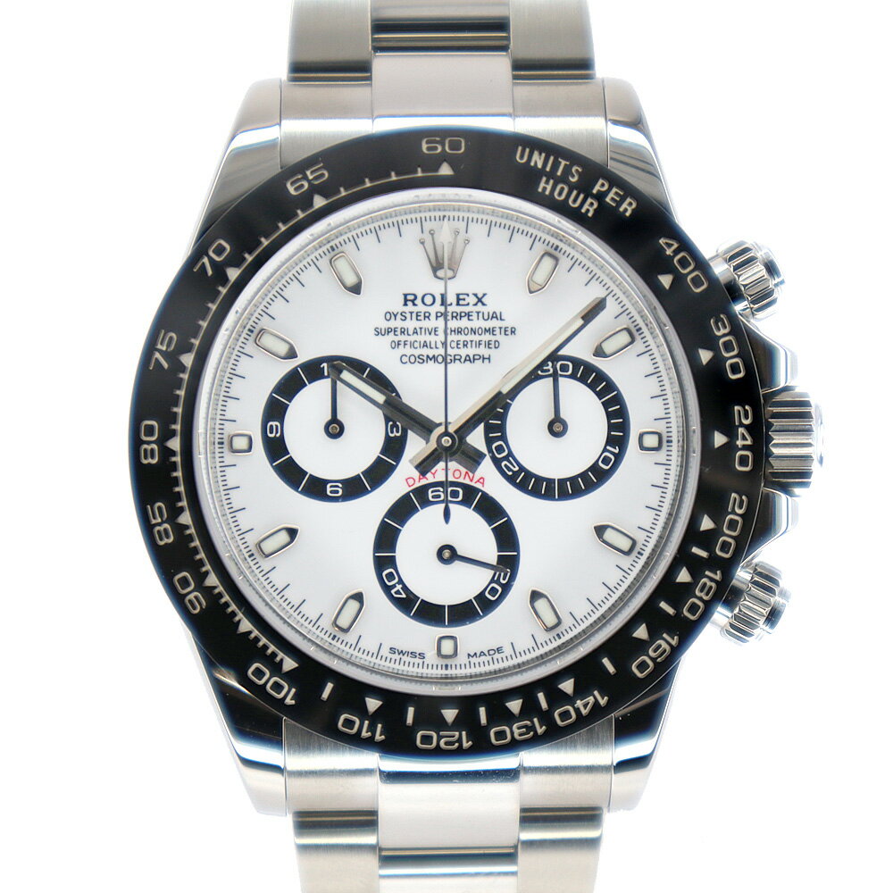 ロレックス Rolex 116500LN コスモグラフ デイトナ ホワイト【中古】