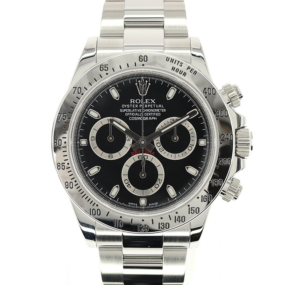 ロレックス Rolex 116520 コスモグラフ デイトナ ブラック 【中古】