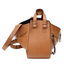 ロエベ Loewe 387.30.S35 ハンモックスモール ブラウン【中古】