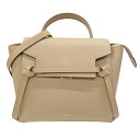 セリーヌ Celine 180153 マイクロベルトバッグ トープ系【中古】