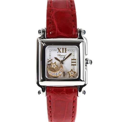 ショパール Chopard 27/8892-23 ハッピースポーツ ホワイト ダイヤモンド 【中古】 ショパール Chopard 27/8892-23 ハッピースポーツ ホワイト ダイヤモンド 【中古】