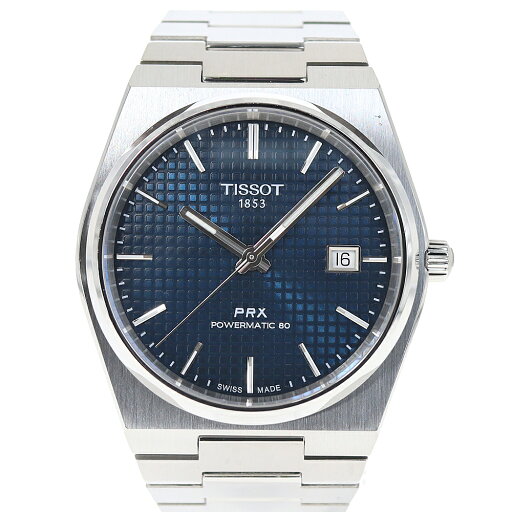 ティソ Tissot T137407A PRX パワーマティック80 ネイビー 【中古】 ティソ Tissot T137407A PRX パワーマティック80 ネイビー 【中古】