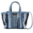 バレンシアガ Balenciaga 671404 2WAYバッグ ブルー【中古】