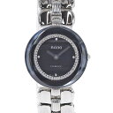 ラドー Rado 322.3764.4 フローレンス レディース クォーツ 腕時計 ブラック 【中古】