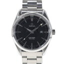 オメガ Omega 2517.50 シーマスターアクアテラ メンズ クォーツ 腕時計 ブラック【中古】
