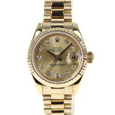 ロレックス Rolex 179178G デイトジャスト レディース 自動巻き 腕時計 ゴールド ダイヤモンド 【中古】
