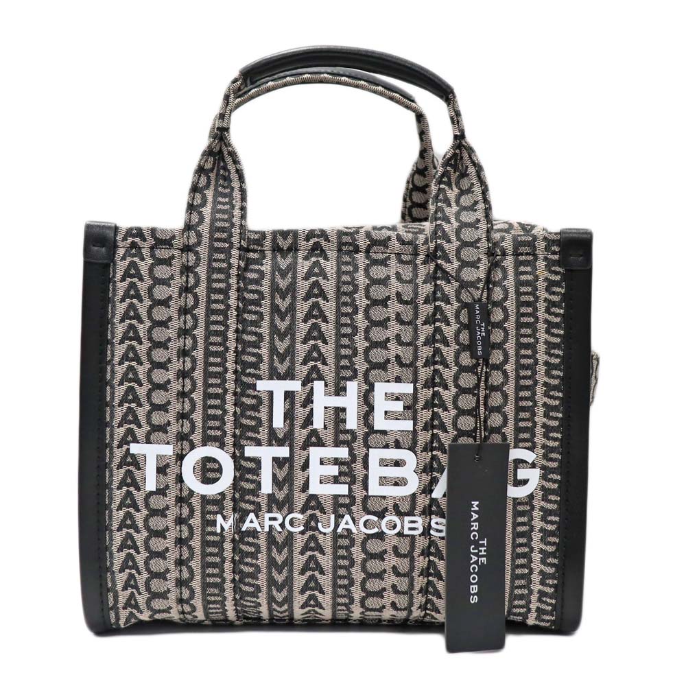 マークジェイコブス Marc Jacobs H077M01RE21-261 2WAYバッグ レディース コットン グレー×ベージュ系..