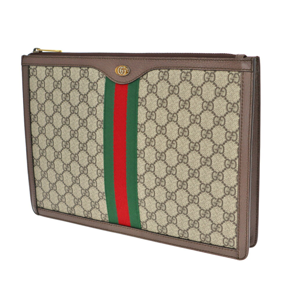 グッチ GUCCI 523359 セカンドバッグ GGスプリーム ウェブ【中古】