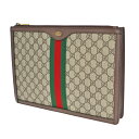 グッチ GUCCI 523359 セカンドバッグ GGスプリーム ウェブ【中古】