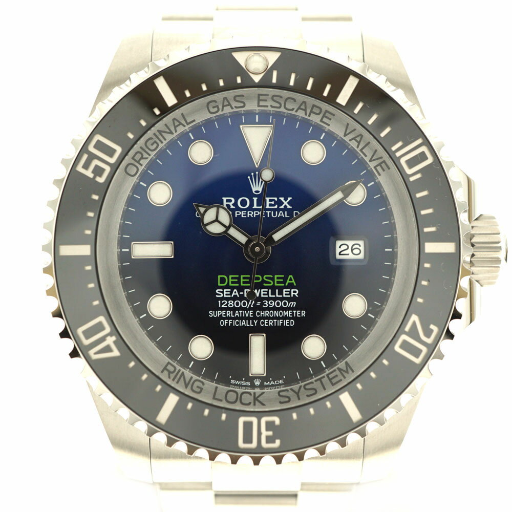 ROLEX【ロレックス】 126660 シードゥエラー ディープシー ランダム番 腕時計 メンズ Dブルー グラデーション プロダイバー　ステンレス 3900m防水 2020年購入 新ギャラ【中古】USED-10 質屋 かんてい局北名古屋店 n20-6986