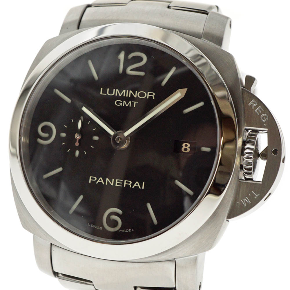 OFFICINE PANERAI【パネライ】PAM00329 ルミノール1950 3デイズGMT 自 ...