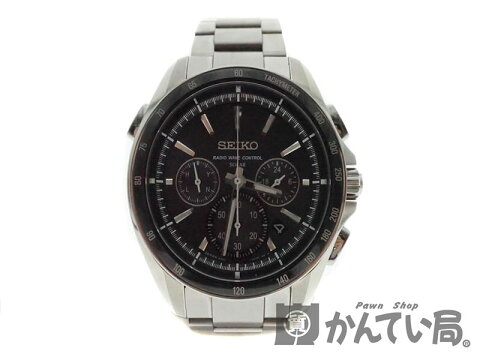 SEIKO【セイコー】 SAGA163 ブライツ チタン サファイヤガラス ソーラー メンズ USED-8　【中古】質屋かんてい局北名古屋店 n19-1852