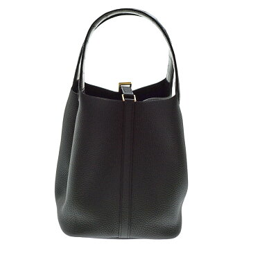 HERMES【エルメス】 ピコタンロックタッチMM トリヨンクレマンス(推定) クロコダイルアリゲーターマット ゴールド金具 Z刻印 2021年製造 ブラックカラー レザー 本革 黒 【中古】USED-10 特上品 質屋かんてい局北名古屋店 n21-4673