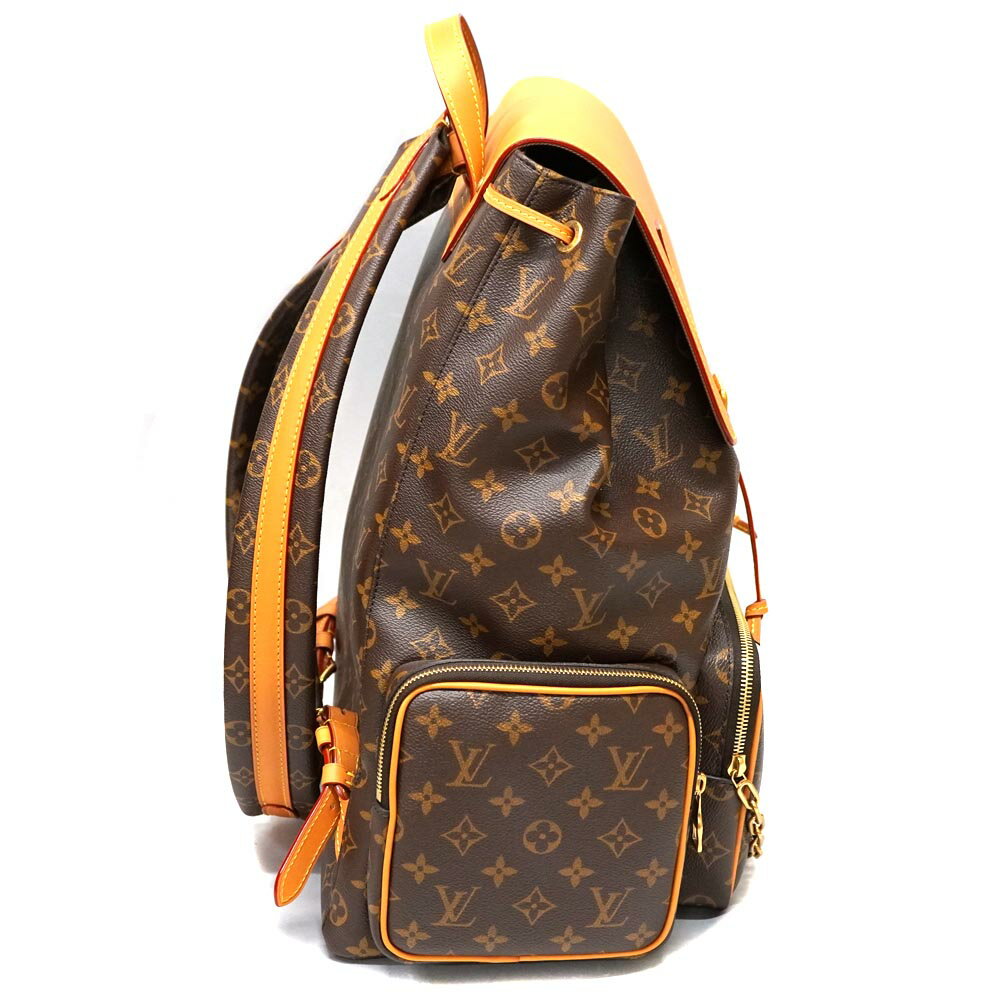 LOUIS VUITTON【ルイヴィトン】M44658 トリオバッグパック リュック モノグラム・キャンバス ブラウン系 LV 大容量 チェーン カバン 鞄【中古】 USED-8 質屋 かんてい局北名古屋店 n22-6039