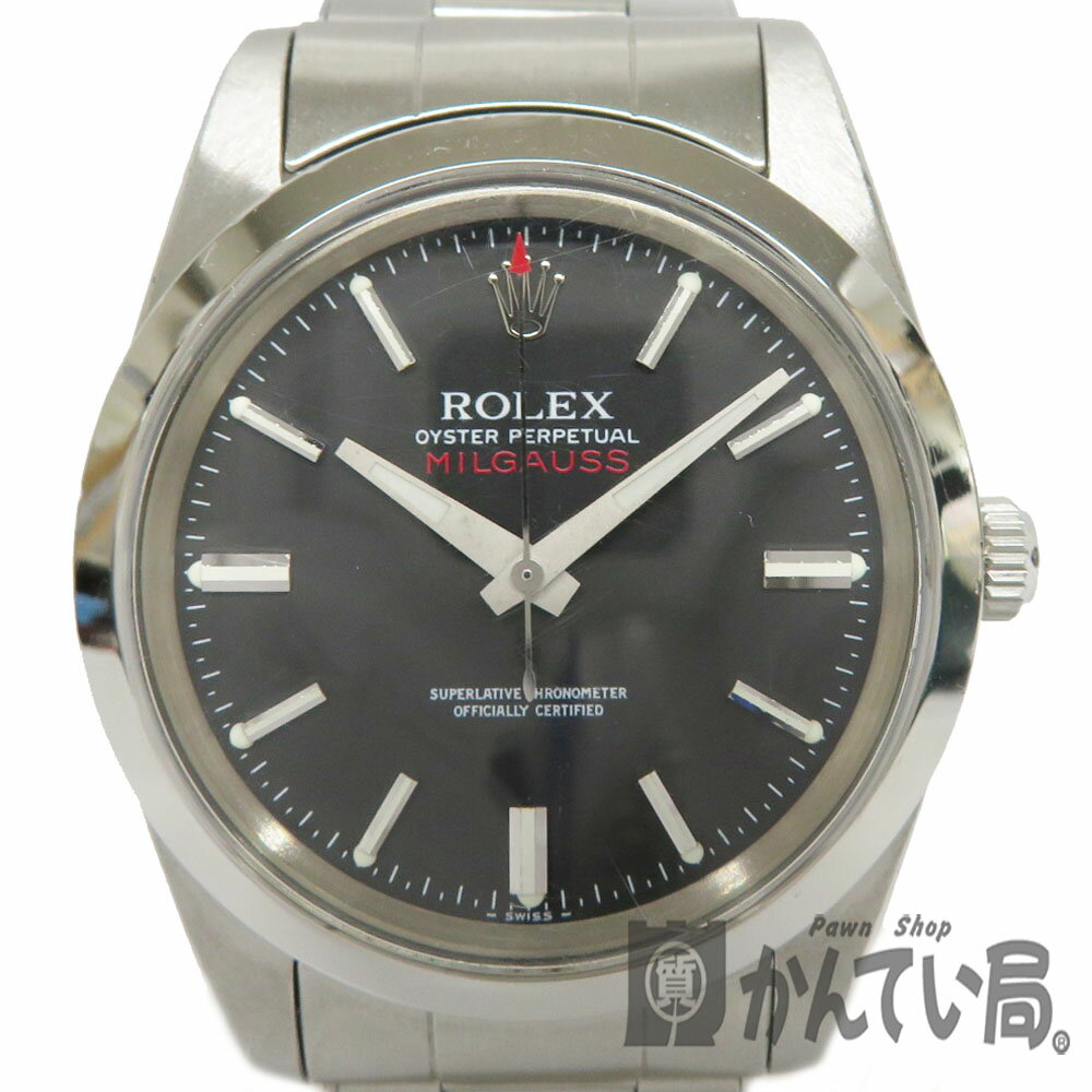 判断が難しい、ミルガウス1019黒文字盤