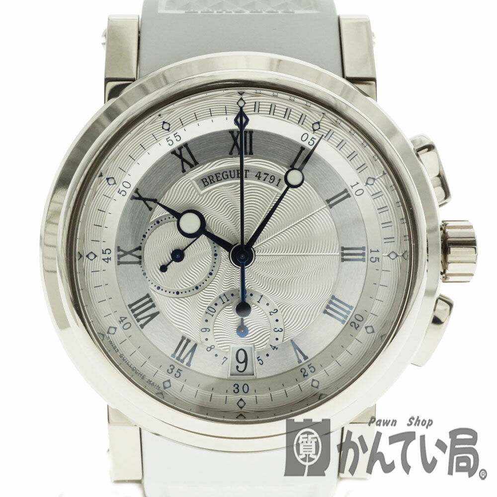 BREGUET【ブレゲ】　5827BB125ZU　マリーンクロノ　腕時計　クロノグラフ　K18　金　 ...