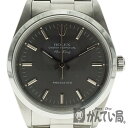 ROLEX【ロレックス】　14000　エアキング　E番　メンズ　グレー　SS　自動巻き　オイスター　オートマ　腕時計　USED-9【中古】質屋　かんてい局細畑店　h2002417