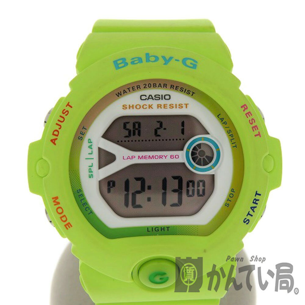 【電池交換済み】CASIO【カシオ】BG-6903 Baby-G 腕時計 レディース グリーン 黄緑 カジュアル 【中古】USED-7 質屋 かんてい局細畑店 h3100224928700006