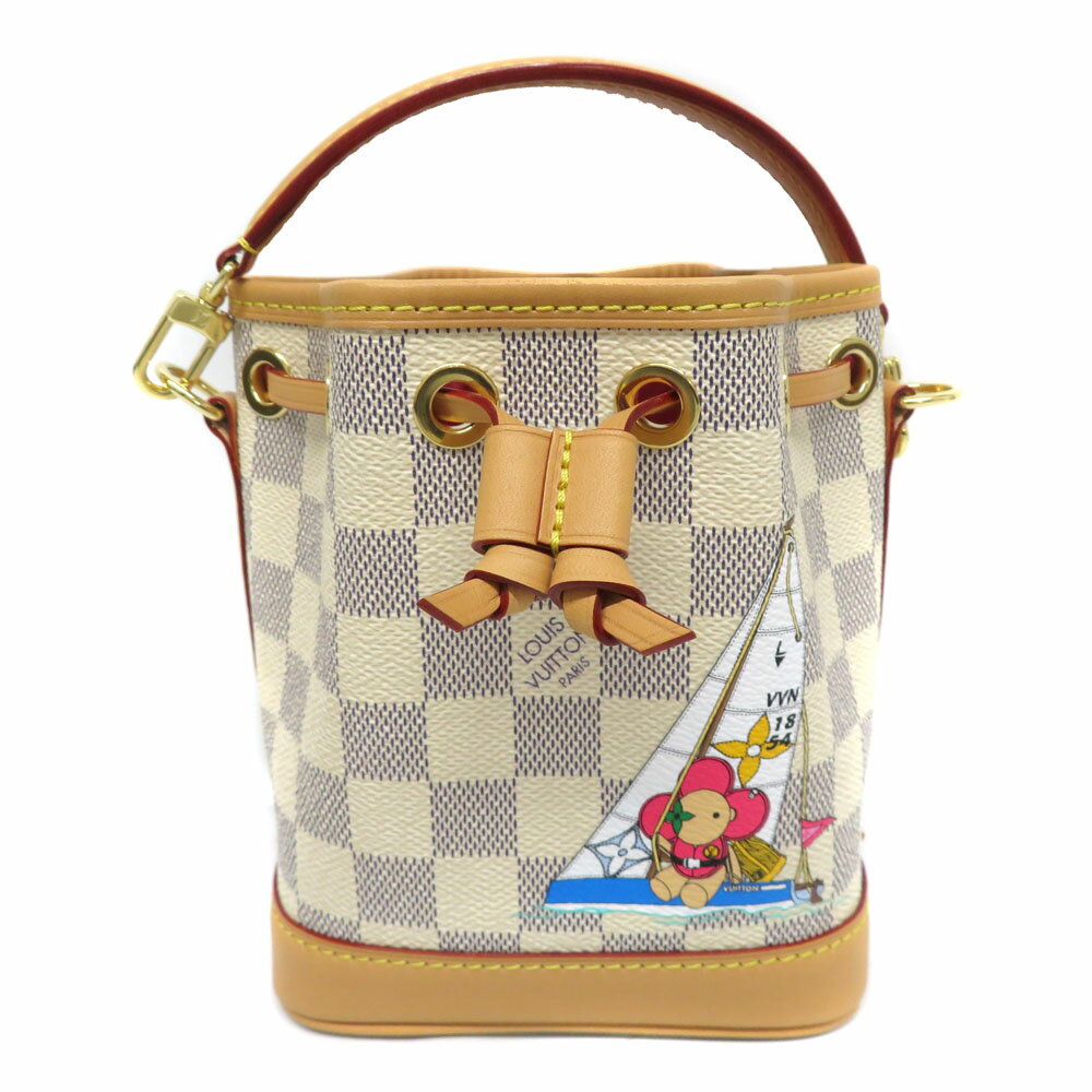 ルイヴィトン Louis Vuitton N40511 ナノ・ノエ ヴィヴィエンヌ ダミエ・アズール【中古】