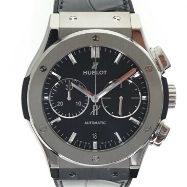 HUBLOT【ウブロ】521.NX.1171.LR クラシックフュージョン クロノグラフ メンズ 腕時計 自動巻き オートマチック スケルトン チタニウム(チタン)×ラバー スポーツ 【中古】未使用品 質屋かんてい局細畑店 h2105862