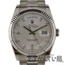 ROLEX【ロレックス】 118239A デイデイト K品番 10Pダイヤモンド 自動巻き メンズ 腕時計 WG(ホワイトゴールド)無垢 【中古】 USED-SA かんてい局小牧店 c17-3790