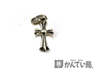 CHROME HEARTS　【クロムハーツ】　　ベビーファットチャームパヴェダイヤ　2362-304-0750-9100　クロス　パヴェ　ペンダントトップ　　メンズ　【中古】　質屋　かんてい局　小牧店　c18-2173