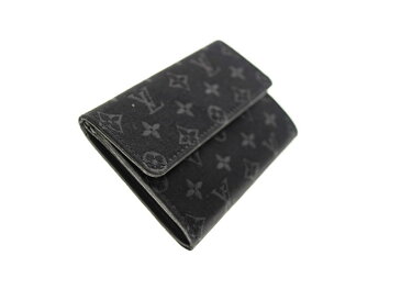 【エントリーでポイント7倍】【ポイントアップ対象店舗】LOUIS　VUITTON【ルイ・ヴィトン】M92137　カードケース ポルト　モネ　サテン　モノグラム　 黒　ブラック　【中古】USED-7　質屋 かんてい局　小牧店　c19-5752　3102350028500020