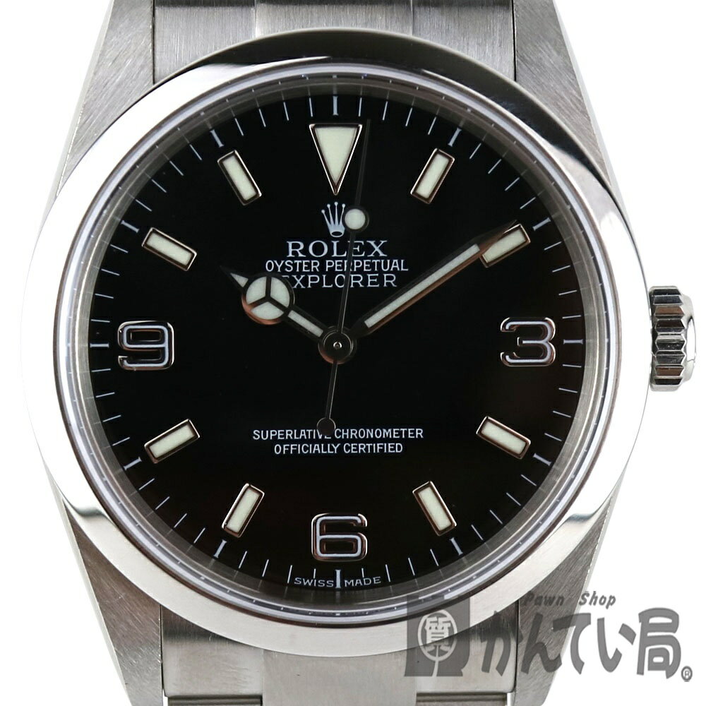 ROLEX【ロレックス】　114270　エクスプローラー1　腕時計　自動巻　黒文字盤　メンズ　F番　スポーツモデル　【中古】　c3100004928500042　USED-9