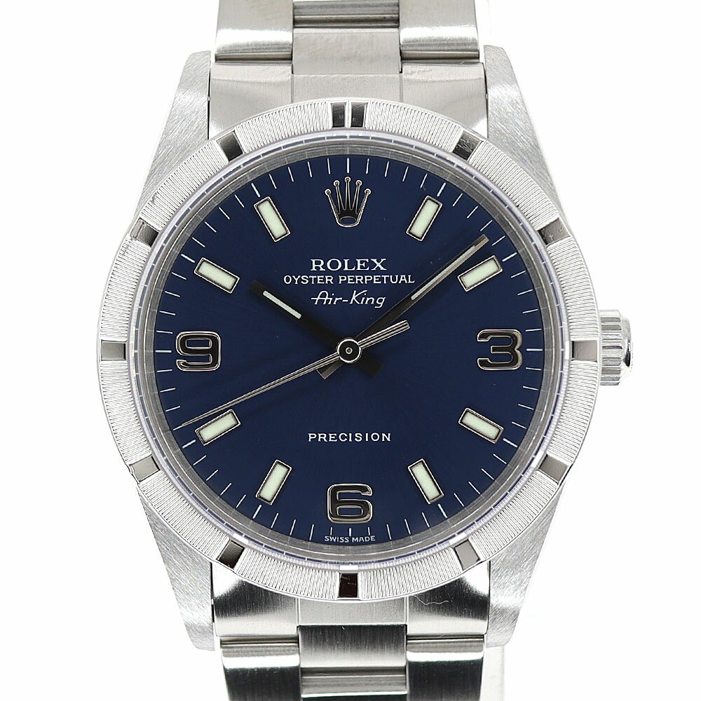 ロレックス Rolex 14010 エアキング ブルー【中古】