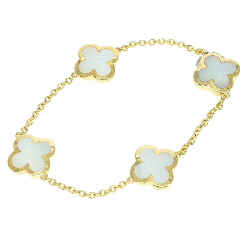 ヴァン クリーフ＆アーペル Van Cleef＆Arpels ピュアアルハンブラ ブレスレット K18YG 約18.5cm【中古】のサムネイル