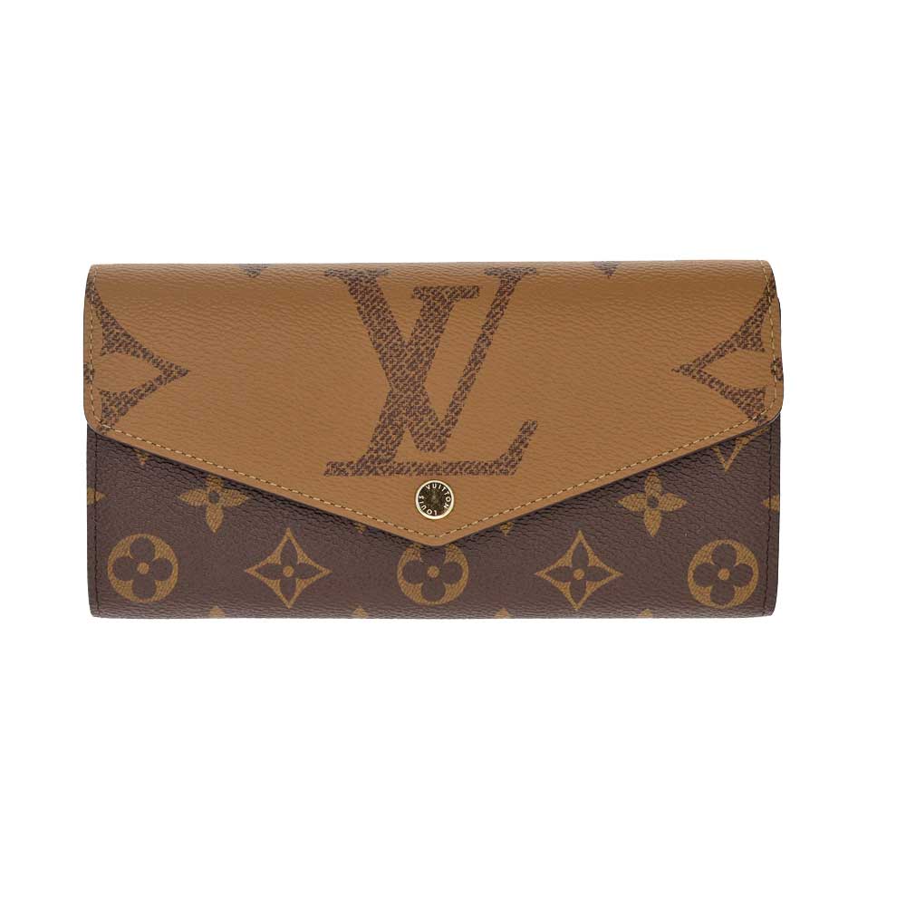 ルイヴィトン Louis vuitton M80726 ポルトフォイユ・サラ ブラウン 【中古】