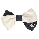 シャネル Chanel リボンバレッタ 24A【中古】